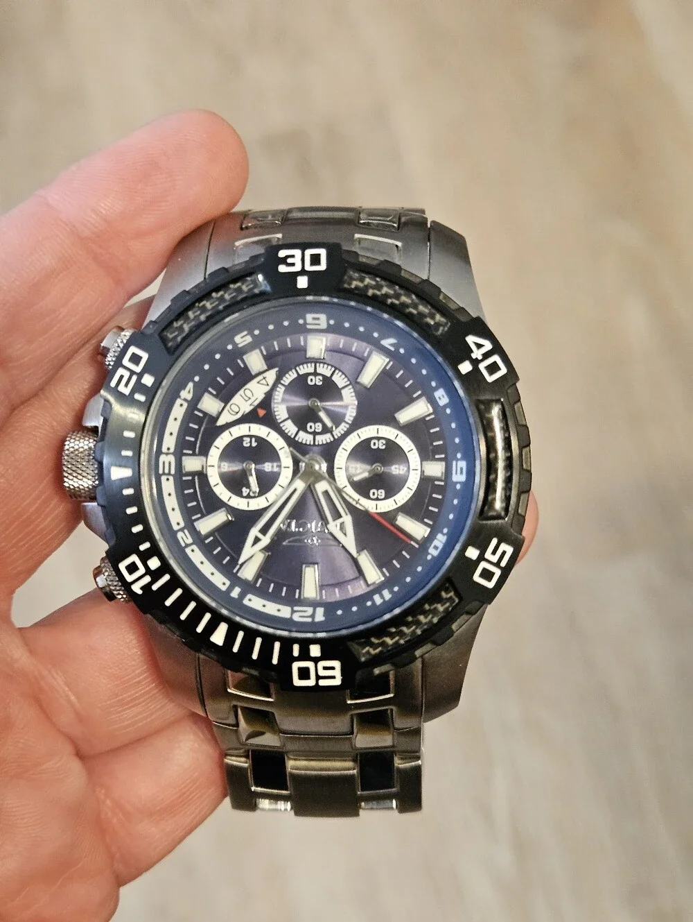 Invicta Pro Diver Men's Watch - 51mm Steel Model 25779 Blue Dial